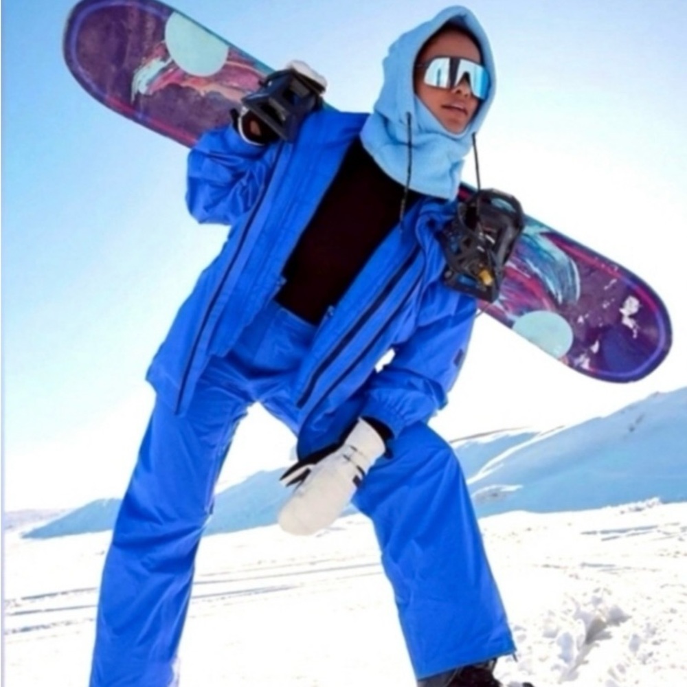 Free People Shred it 5 in 1 Blue Ski & Snow Jacket NWT